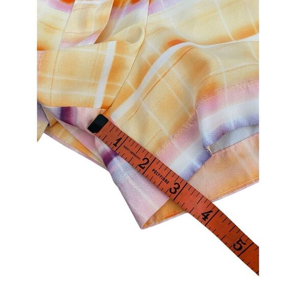 Future Collective Ruffle Trim Flowy Shorts Sz XL Coastal Beach Everyday Formal - Picture 8 of 11